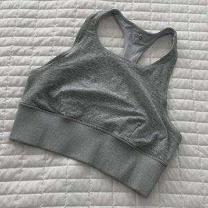 ALO Sports Bra Gray